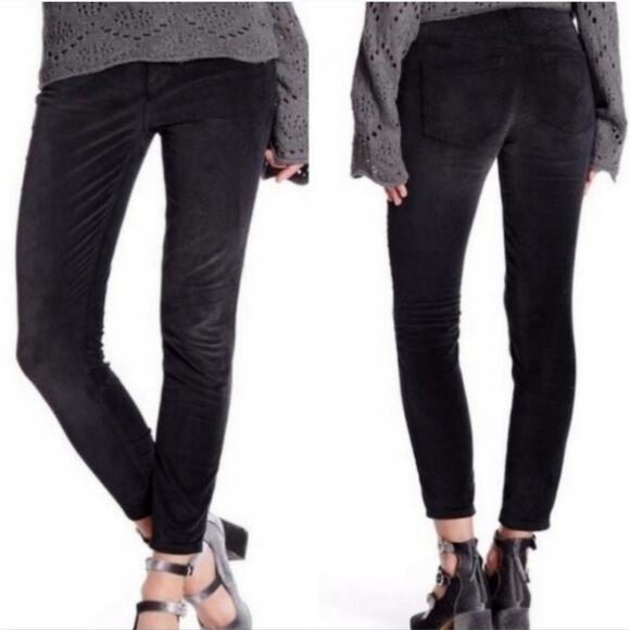 Free People Vintage Corduroy Skinny Pants - Picture 1 of 5